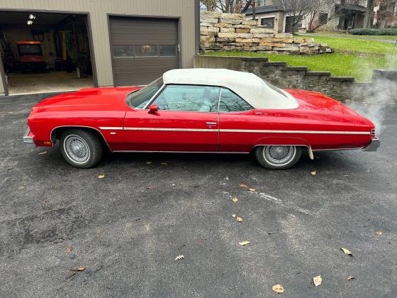 1975 Chevrolet Caprice Classic Convertible Automatic 350ci V8