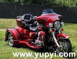 2009 Harley-Davidson Daytona Trike Ultra Classic FLHTCU with a 2021 Interstate Trailer