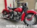 1948 Harley-Davidson FL Panhead Springer Red