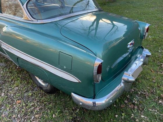 1954 Chevrolet Bel Air Coupe Green RWD Automatic 235ci