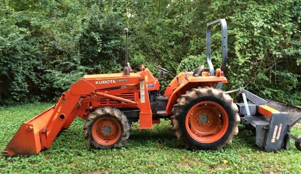 1994 Kubota L2350DT 4WD Tractor LB400 Bucket