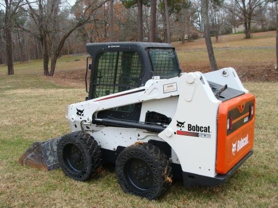 2012 Bobcat S630 Skid Loader W/Full Cab Heat & Air