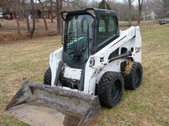 2012 Bobcat S630 Skid Loader W/Full Cab Heat & Air