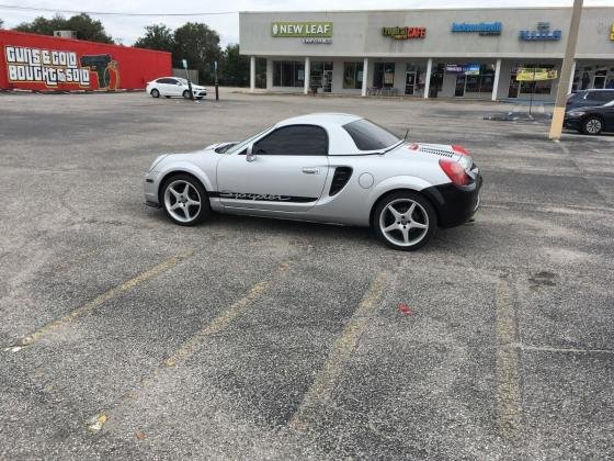 2000 Toyota MR2 Spyder Convertible Manual