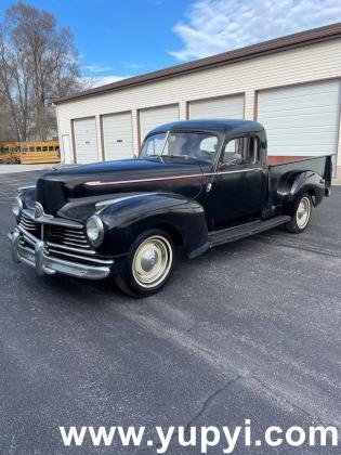 1947 Hudson Pickup Black RWD Manual