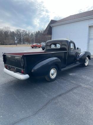 1947 Hudson Pickup Black RWD Manual