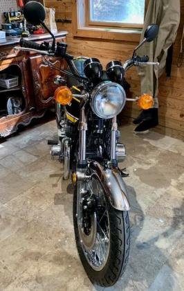 1974 Kawasaki Z1900 Sport Bike Green