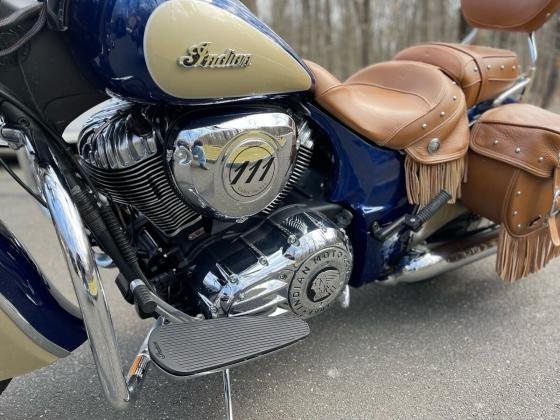 2021 Indian Chief Touring Blue Low Miles