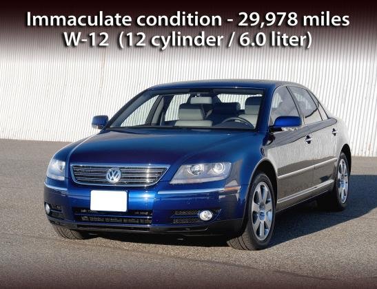 2006 Volkswagen Phaeton W12 Automatic