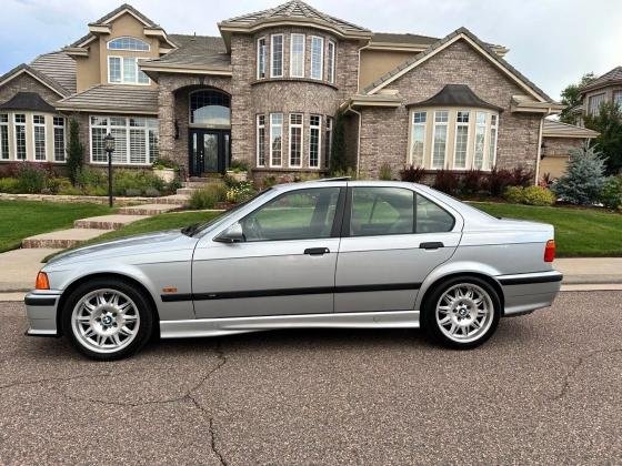 1998 BMW M3 Sedan Grey RWD Automatic 3.2L Gas I6